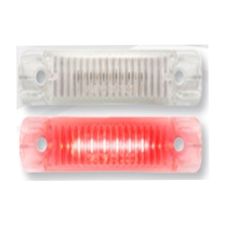 Sealed Clear lens Red LED Surface MountMarker/Clearance Light