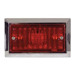 Low Profile Red LED Marker/Clearance Light