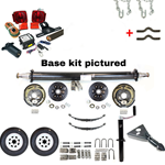 5,200 lb. Brake Axle Trailer Kit