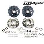5-5.5" Bolt Circle 3,500 lbs. TruRyde® Trailer Axle Hydraulic Brake Kit - BK555HYD-IPS