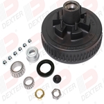 5.2K axle,6-5.50 BC, studded 1/2"-20, 2.125 seal, E-Z Lube grease cap - K08-201-94