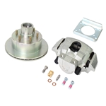 UFP Disc Brake Axle Kit, 6,000 lbs., Zinc Hub & Rotor, Zinc Caliper - K71-089-02
