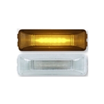 Clear Lens Amber Thin Line Sealed LED Marker/Clearance Light
