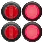 Red GloLight™ Uni-Lite™ 3/4” Sealed LED Marker/Clearance Light 1 Diode Pair