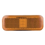 Amber Rectangular Thin Line LED Marker/Clearance Light 2 Diodes