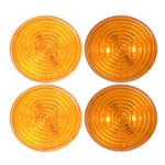 FLEET Count™ 2.5” Round Sealed Amber LED Marker/Clearance Light Pair
