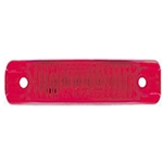 Sealed Red LED Surface MountMarker/Clearance Light - MCL-66RBK