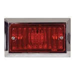 Low Profile Red LED Marker/Clearance Light