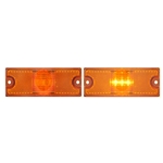 Amber LED SURFACE MOUNT MARKER/CLEARANCE LIGHT WITH REFLEX