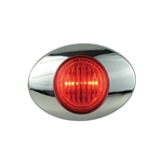 Millennium Series 3” Sealed LED Marker/Clearance Light Red - 00212209BK