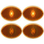 1-LED yellow marker/clearance light Pair