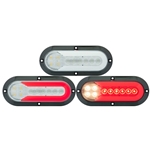 FUSION ™  GloLight ® 25-LED 6” Surface Mount Stop/Turn/Tail/Back-Up Light - STL1211RCFHPG