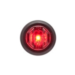 Red 3/4" P2 rated marker/clearance light .180 Male bullets