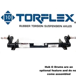 3,500 lb. #10 Dexter® Torflex® Rubber Torsion Suspension Trailer Axle Beam