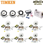MAXX KIT Electric Over Hydraulic 3,500 lbs. Disc Brake Kit for a Triple Axle with MAXXX Caliper and Timken® Bearings - DMK35IM3-TK