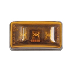 Amber Sealed Mini Rectangular LED Marker/Clearance Light - MCL-95AB
