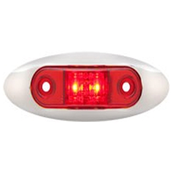 Red Surface Mount LED Marker/Clearance Light - MCL15RPGK