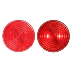 FLEET Count™ 2.5” Round Sealed Red LED Marker/Clearance Light - MCL-527RBK