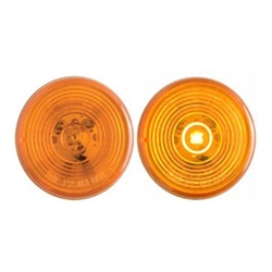FLEET Count™ 2” Round Sealed Amber LED Marker/Clearance Light - MCL-56ABK