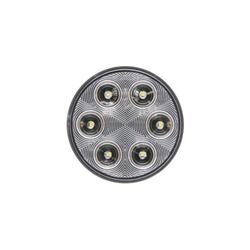 FLEET Count™ 4” Round Sealed DOT LED Back-Up Light - BUL06CBK