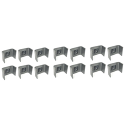 14 Pack 2 X 4 Weld On Stake Pocket - 2X4SP-14