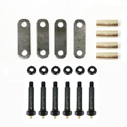 Max Single Axle Shackle Kit for Double Eye Springs